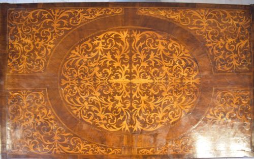 WALNUT AND SEAWEED MARQUETRY 17TH CENTURY CHEST OF DRAWERS - ADDITIONAL PHOTO 13