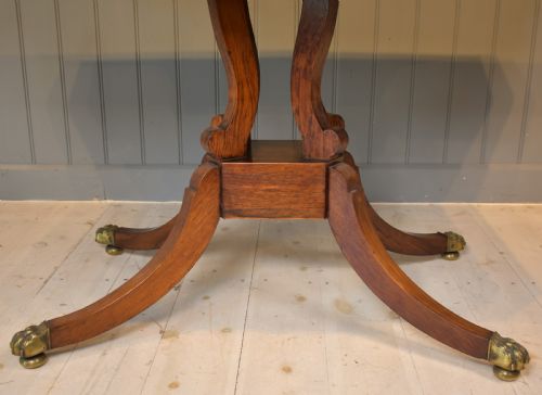 ROSEWOOD SOFA TABLE CIRCA 1800 - ADDITIONAL PHOTO 4