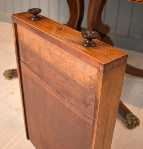 ROSEWOOD SOFA TABLE CIRCA 1800 - ADDITIONAL PHOTO 6