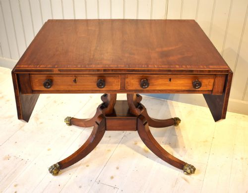 ROSEWOOD SOFA TABLE CIRCA 1800 - ADDITIONAL PHOTO 7