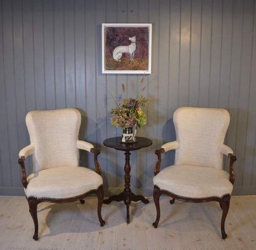PAIR OF FRENCH HEPPLEWHITE CHAIRS - ADDITIONAL PHOTO 7