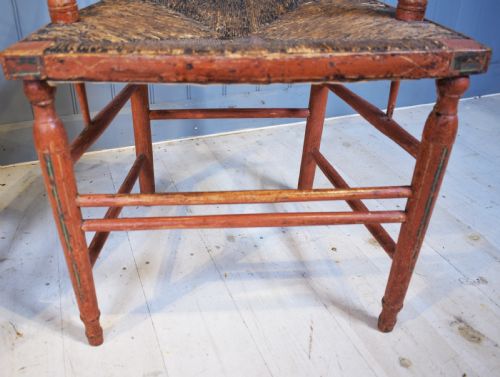 PAIR OF PAINTED CHAIRS - ADDITIONAL PHOTO 4