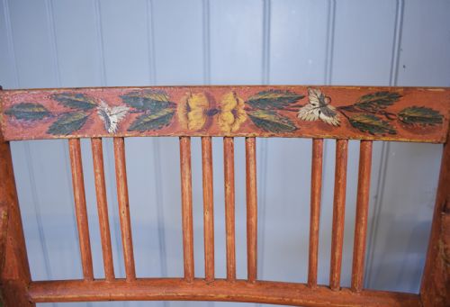 PAIR OF PAINTED CHAIRS - ADDITIONAL PHOTO 5