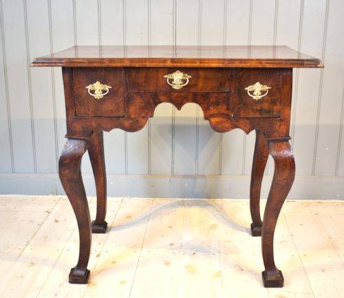 WALNUT LOWBOY OR SIDE TABLE - ADDITIONAL PHOTO 1