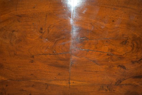 WALNUT LOWBOY OR SIDE TABLE - ADDITIONAL PHOTO 4