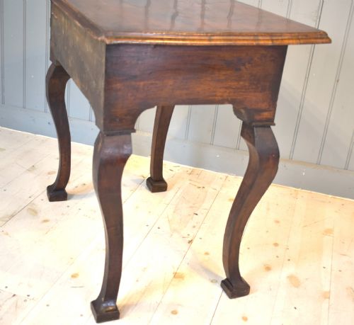 WALNUT LOWBOY OR SIDE TABLE - ADDITIONAL PHOTO 6
