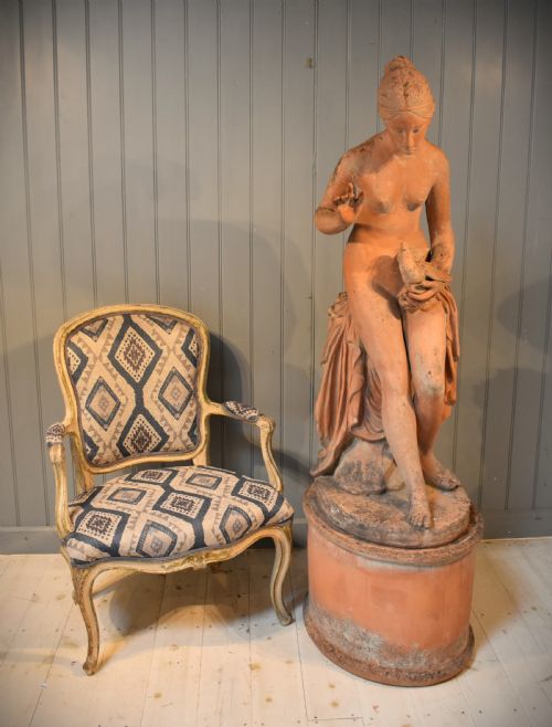 STATUE IN TERRACOTTA - ADDITIONAL PHOTO 3