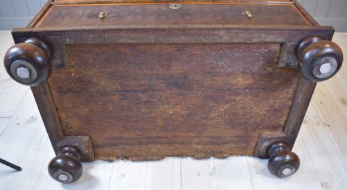 OYSTER LABURNUM CHEST OF DRAWERS - ADDITIONAL PHOTO 9