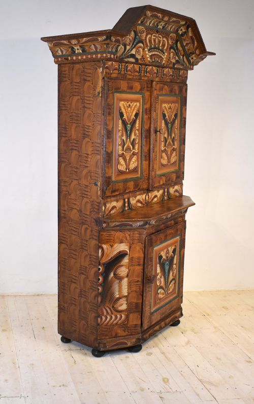 SWEDISH CUPBOARD PAINTED - ADDITIONAL PHOTO 4