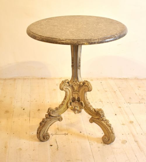 MARBLE TOP CENTRE TABLE - ADDITIONAL PHOTO 5