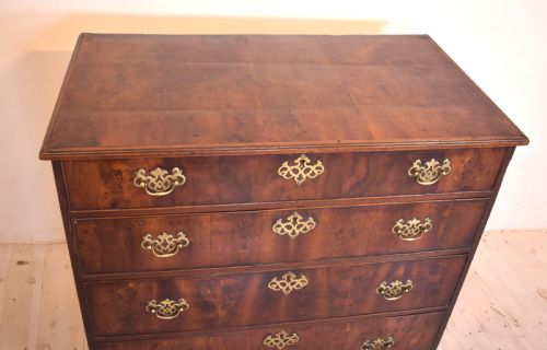 YEW WOOD CHEST OF DRAWERS - ADDITIONAL PHOTO 2