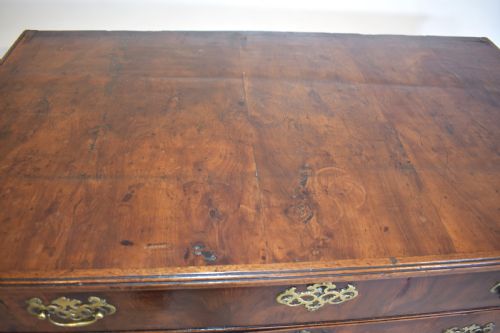 YEW WOOD CHEST OF DRAWERS - ADDITIONAL PHOTO 9