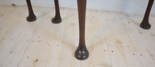 TEA TABLE CIRCA 1730 MAHOGANY - ADDITIONAL PHOTO 4