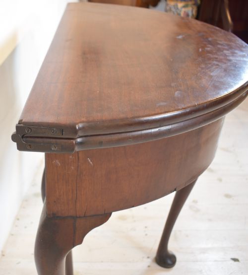 TEA TABLE CIRCA 1730 MAHOGANY - ADDITIONAL PHOTO 6