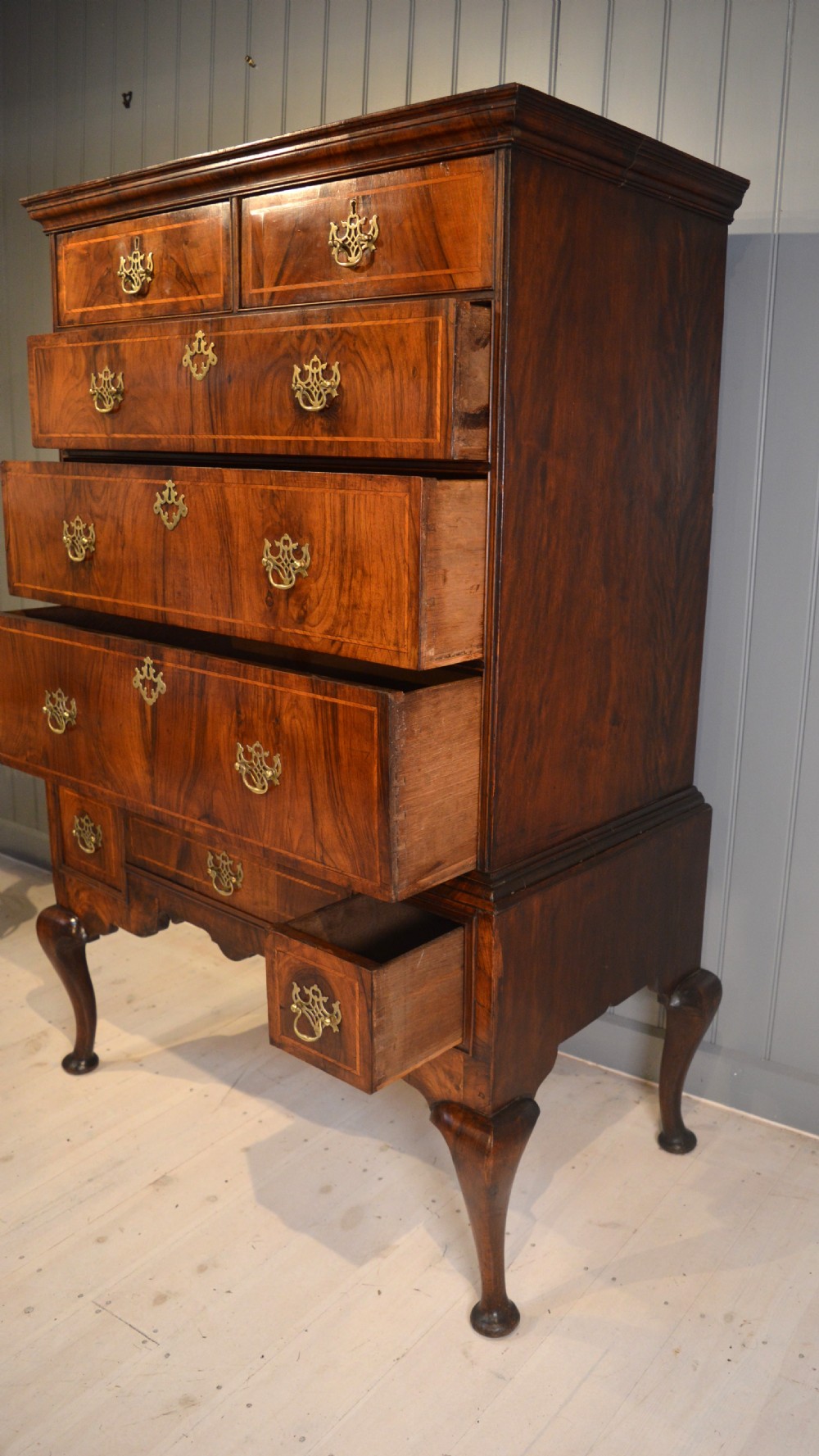 Walnut chest on stand View III