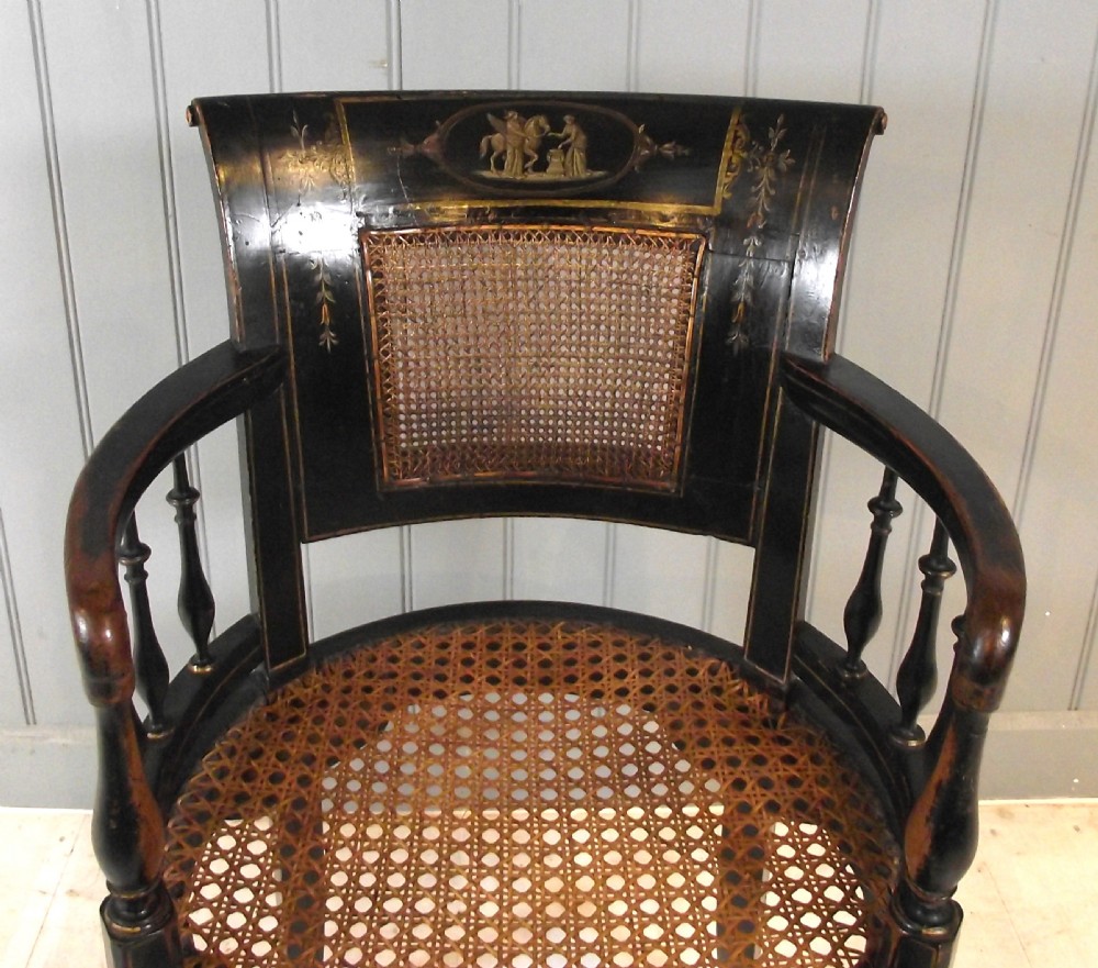 Regency painted chair View III