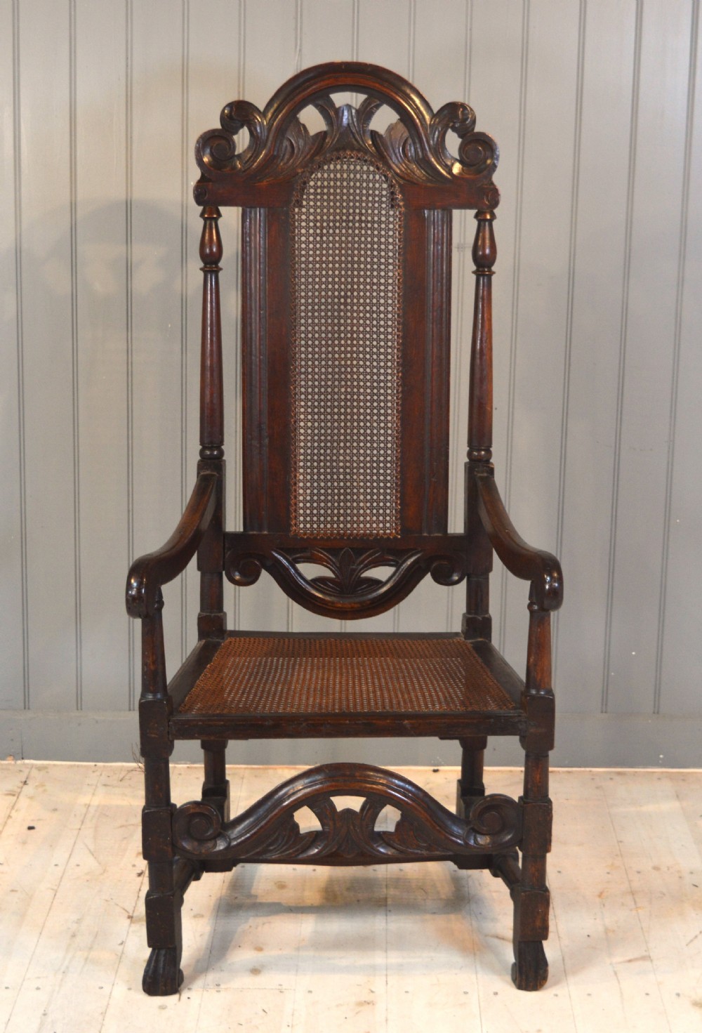 17th century cane chair View III