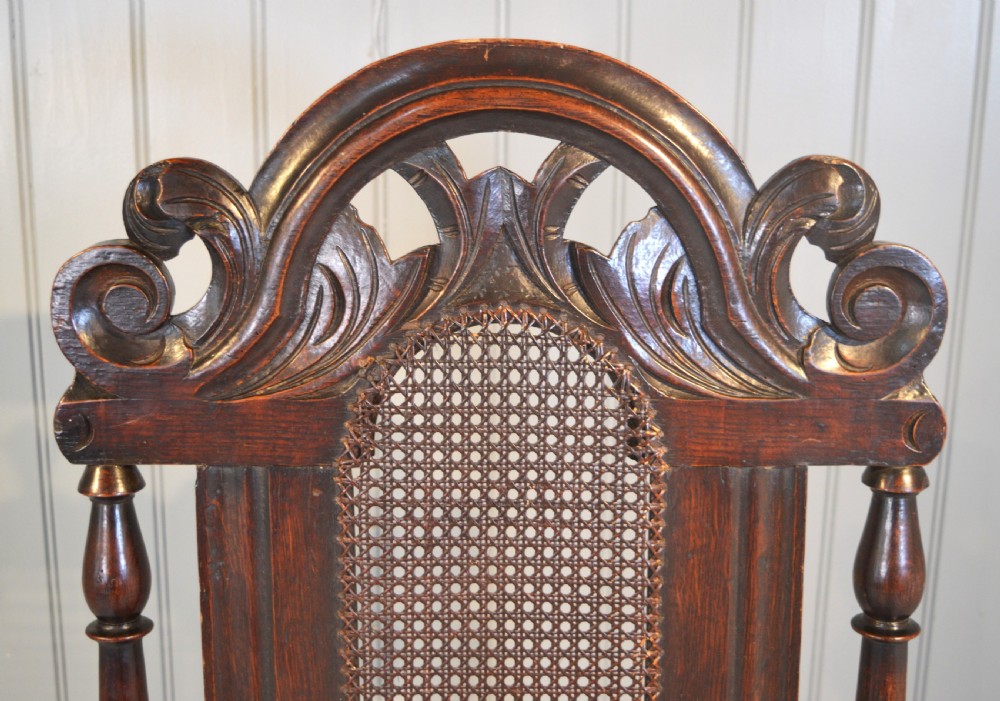 17th century cane chair View IV