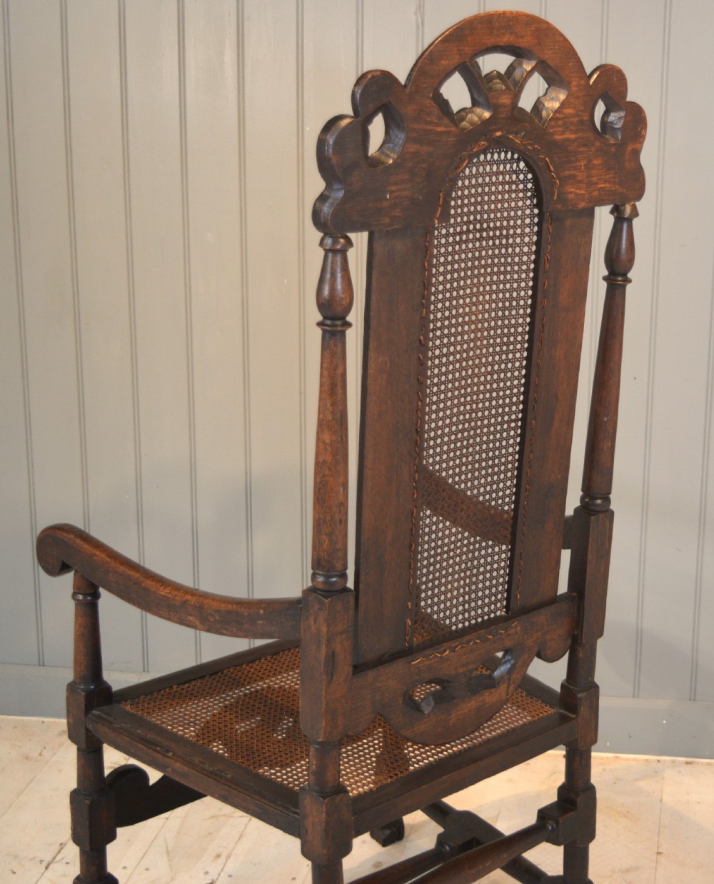 17th century cane chair View IX