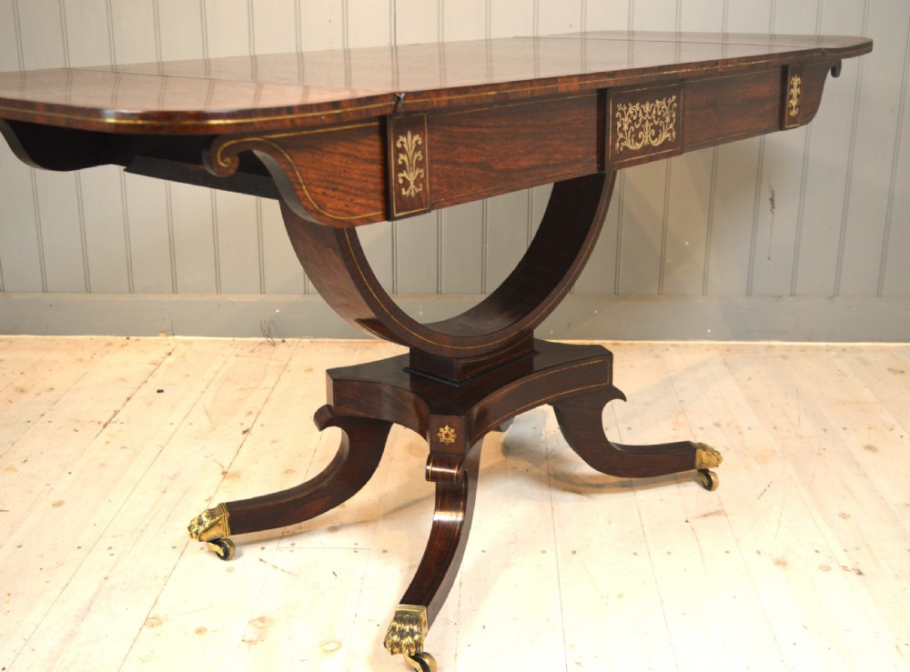 Sofa table in rosewood View VI