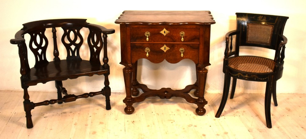 Dutch side table in Amboyna  View X
