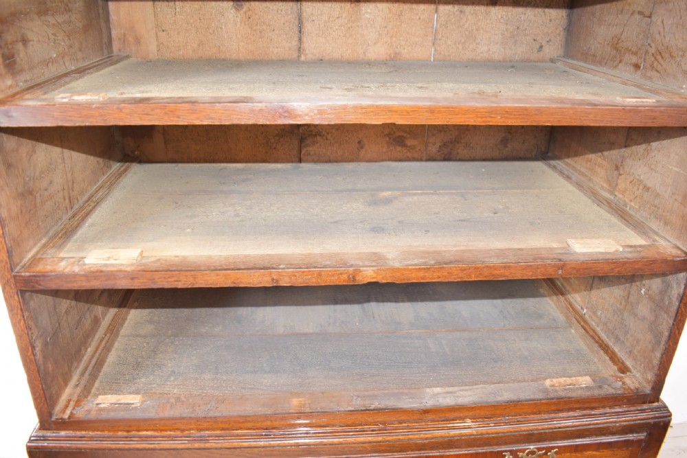 Oak and fruitwood chest on stand View IX