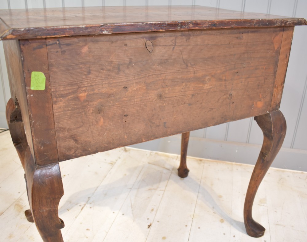 18th century walnut lowboy side table View VIII