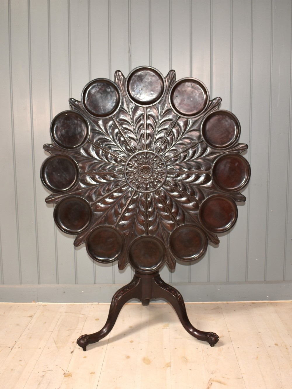 18th century tea table View II