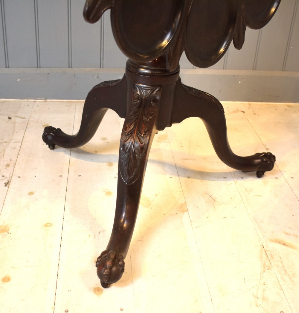 18th century tea table View IV
