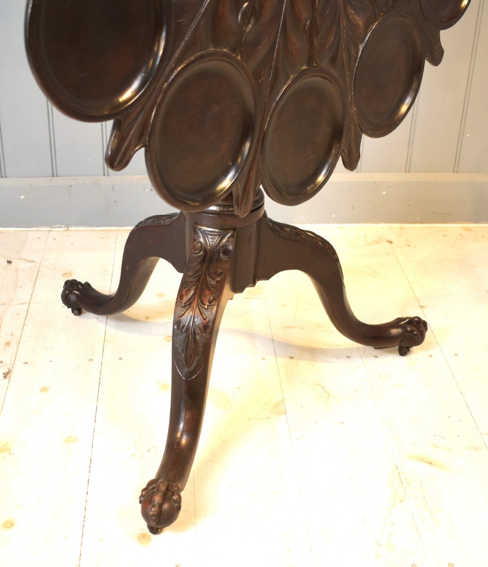 18th century tea table View V