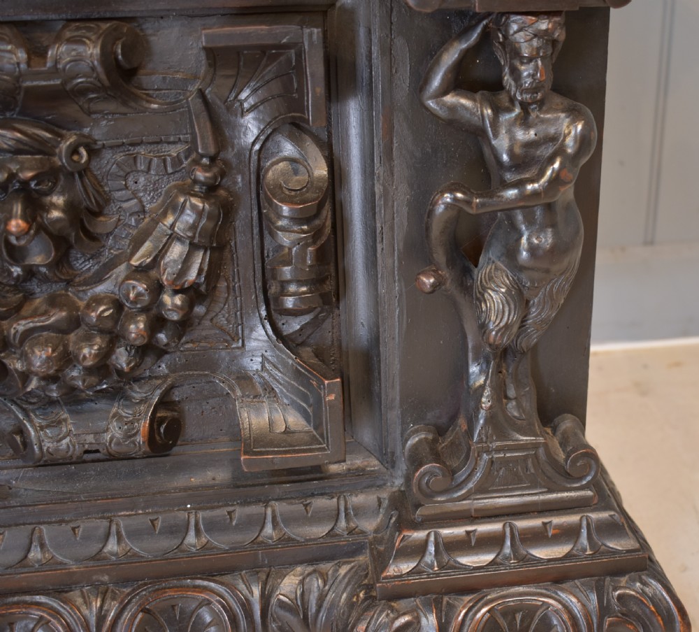 Italian walnut Cassone View III