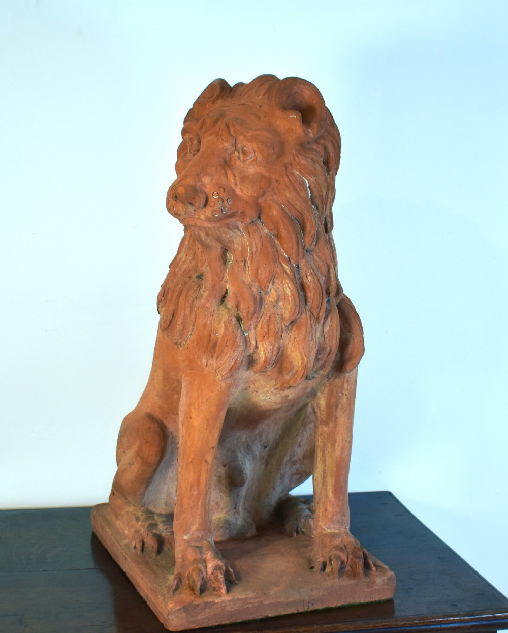 lion in pottery