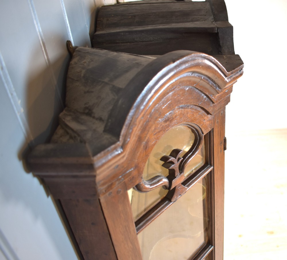 18th century walnut hanging display cupboard View VII