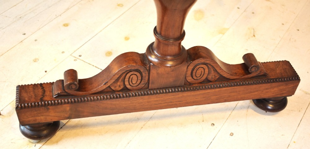 Regency rosewood centre table View VIII
