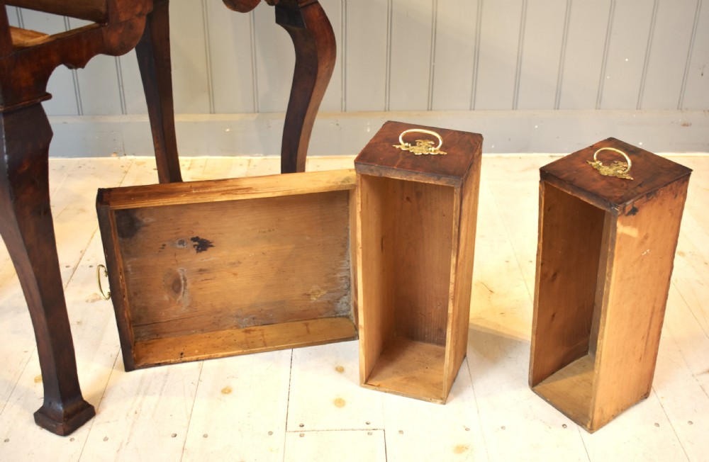 Walnut lowboy or side table View VI