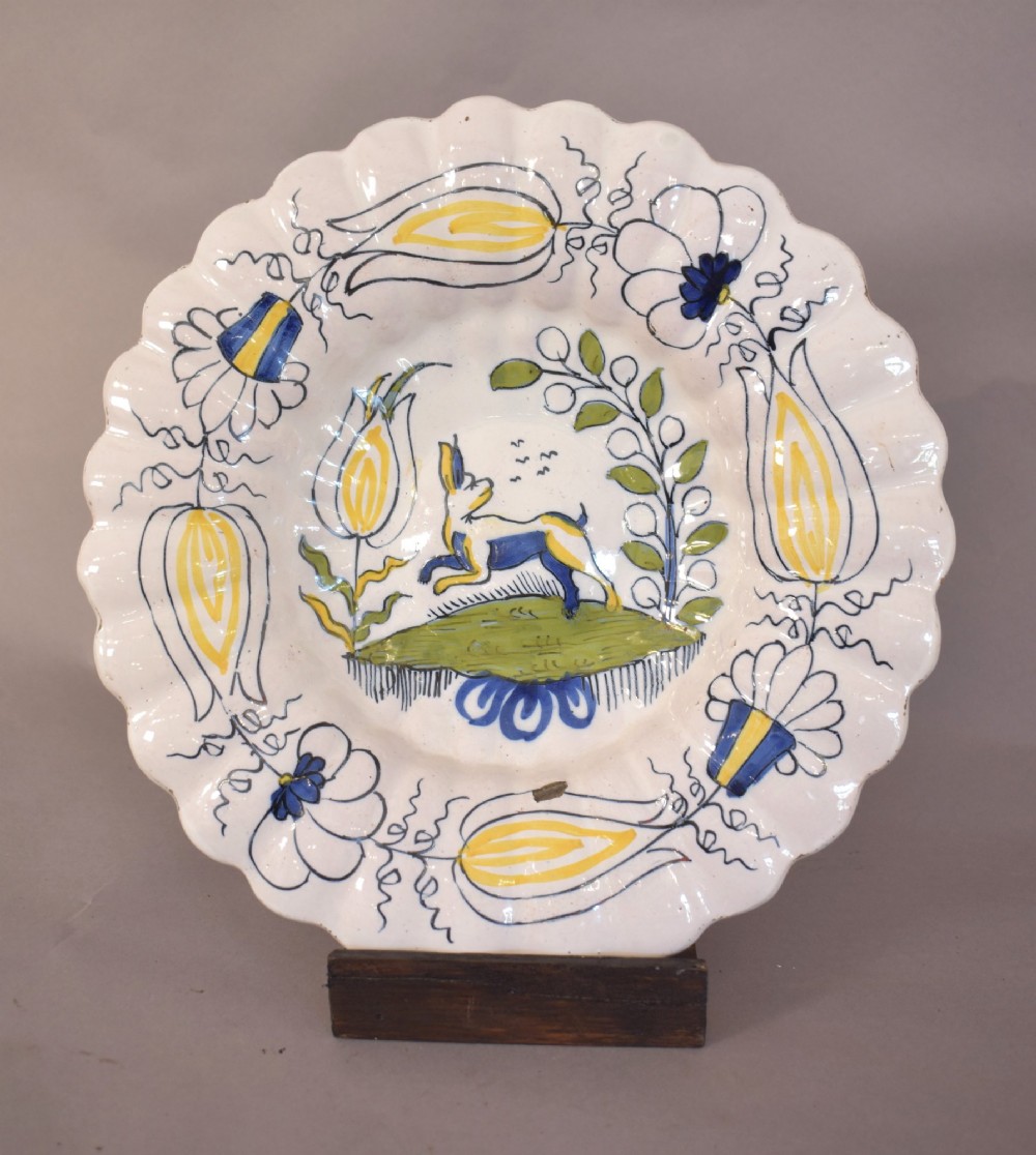Delft charger plate View III