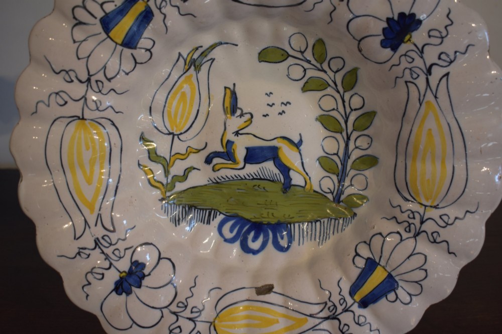 Delft charger plate View VI