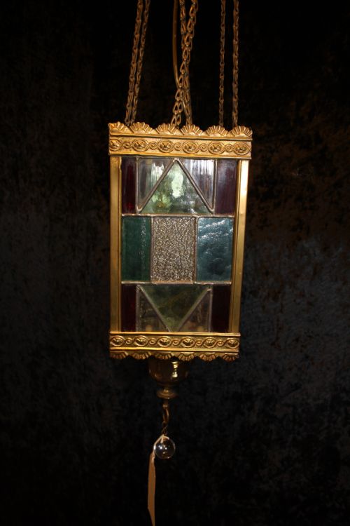 Arts and Crafts Hall Lantern
