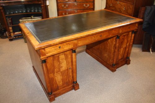 Art Deco Pedestal Desk