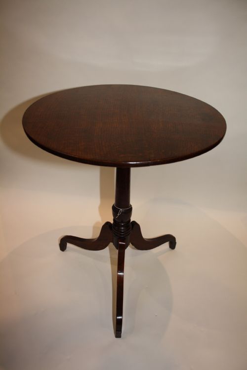 Oak Tripod Table