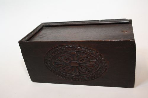 Early 19th Century Oak Box