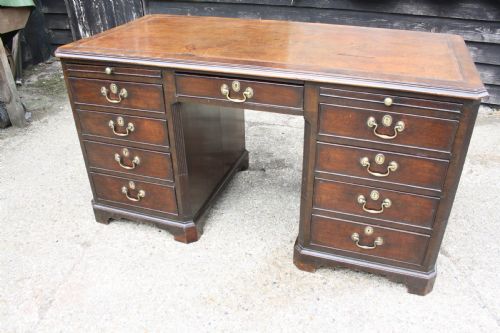 Late 19th-century 5' Partners Desk