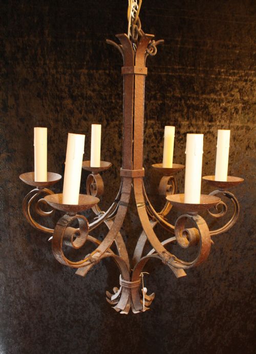 Rustic Steel Handmade Chandelier
