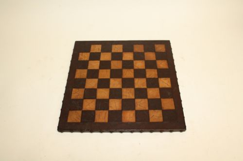 Early 20th Century Leather Chessboard