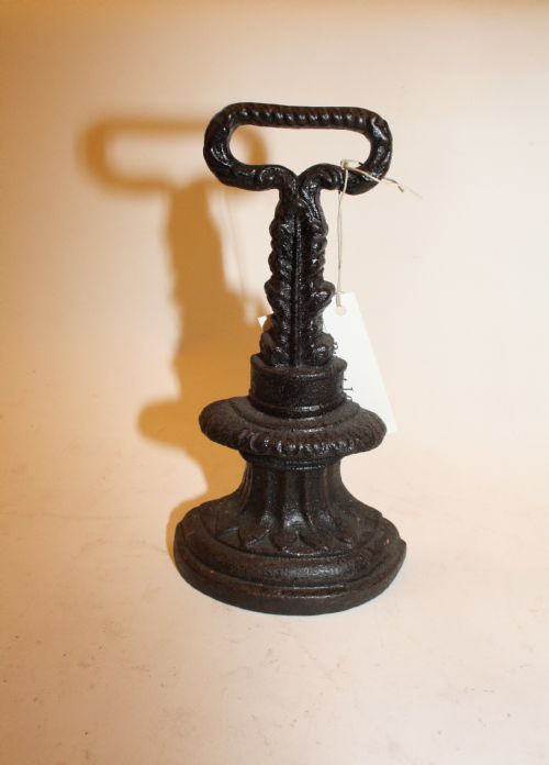 Victorian Cast Iron Doorstop