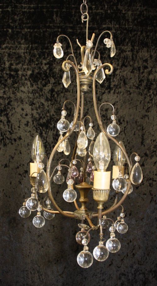 Circa 1880 French Chandelier