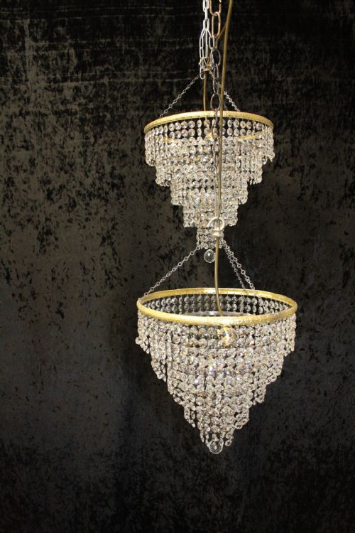 Pair of Early 20th Century Chandeliers