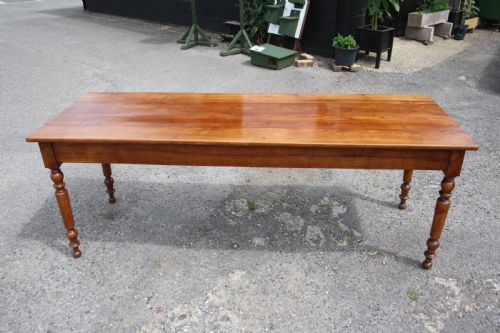 Cherry Wood Farmhouse Table 2m Long