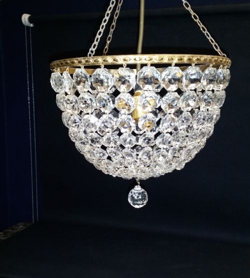 Early 20th Century Bag Chandelier