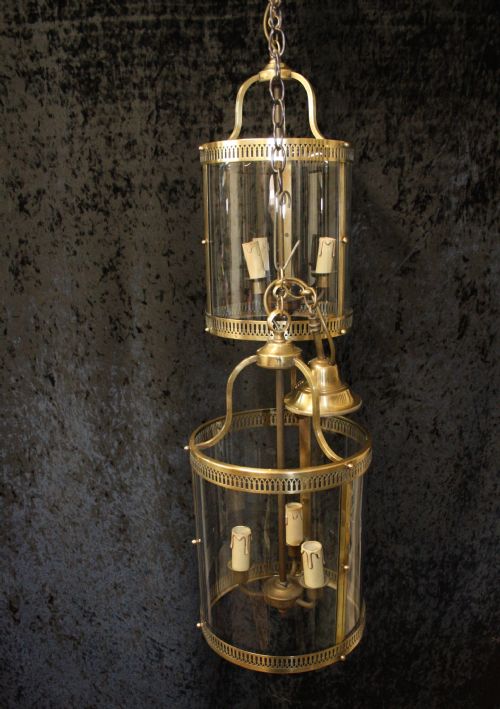 Pair of Early 20th Century Hall Lights
